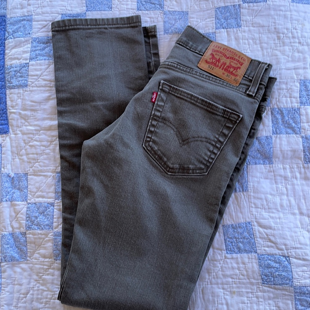 COPY - Mens’s green/gray 511 jeans 30x32